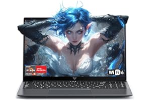 ACEMAGIC 2025 15.6 Inch Laptop with Ryzen 5 7430U Processor up to 4.3GHz (Beat R5 7520U) 16GB RAM DDR4*2 512GB M.2 SSD with 11 Pro Installed, FHD, HDMI, BT5.2, USB3.2, Type-C, 54.7Wh Battery, WiFi 6.0