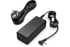 Zosam Cargador portátil 45W 19,5 V 2,31 A Compatible con HP 15, 15s, 17, 14, 14s, 15s-eq 15s-fq 17-ca 17-by 17-BS 17-CP 14s-dq 14s-fq 15-dw 15-da 15-BW 15-BS 14-CF 14-DK 13, 14t, 15t, 17t y 17z