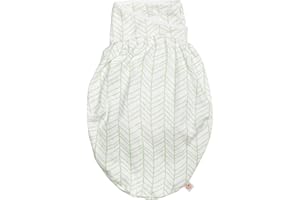 Ergobaby swaddle baby 0-3 mesi cotone, swaddle sacco a pelo per bambini swaddle tutto l'anno, 47-61 cm / 3,2-6,6 kg, bambù
