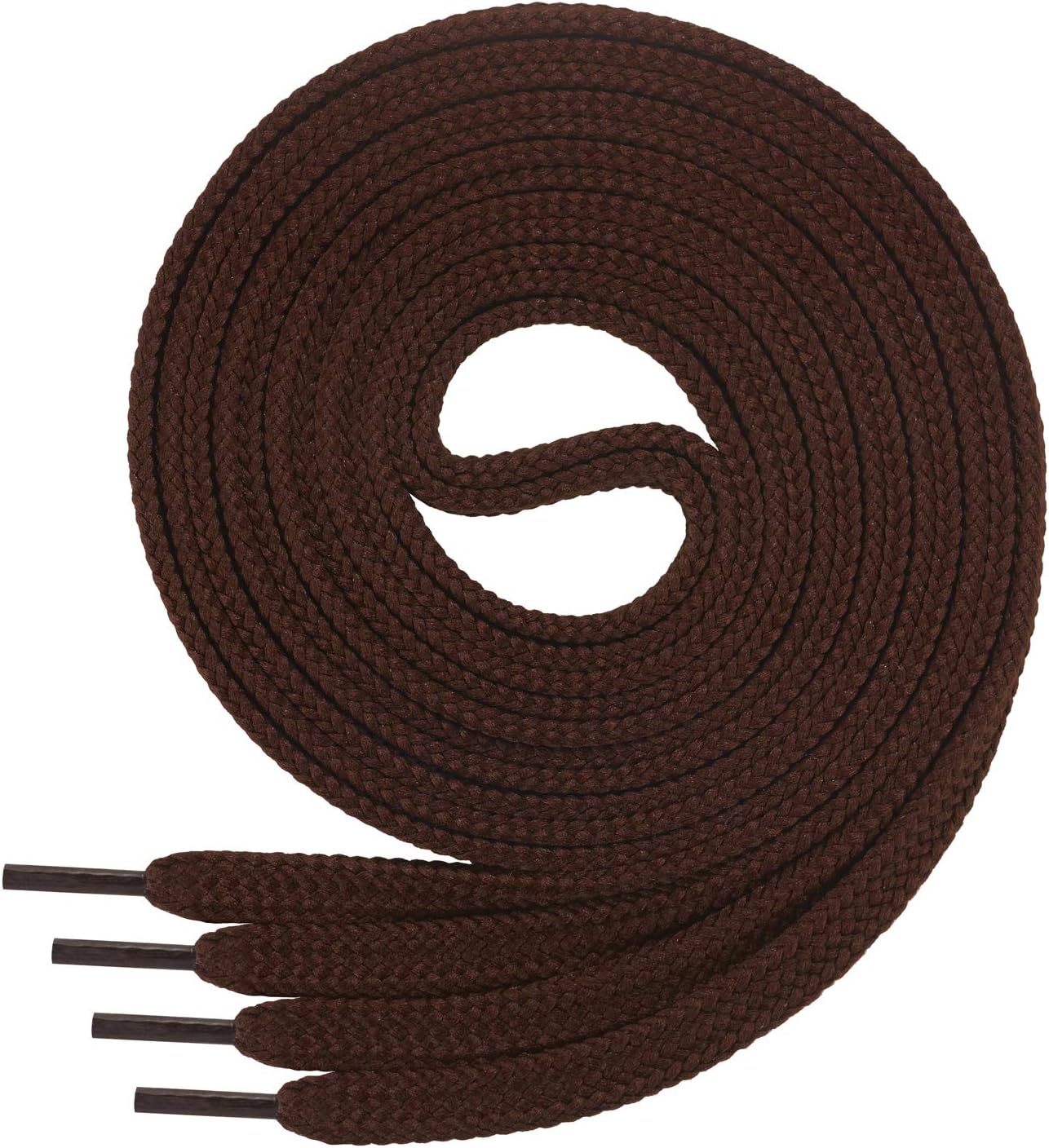 Di ficc hiano 1 par Fischer-Net – Cordones de poliéster – Resistente – Plano – Aprox. 7 mm ancho, 27 Colores, 60 – 200 cm de longitud