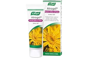 A.Vogel Atrogel Arnica Gel - Soothing Relief for Muscle Pain, Bruising, Joint Pain, Sports Injuries, Stiffness & Swelling - Natural Plant-Based Arnica Montana Extract Gel | 100ml
