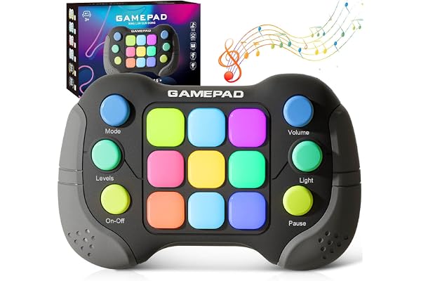 Azyh Console de Jeu Portable, Quick Press Jeu Fidget Toys pour Enfants Adultes, Pop Game Jeu électronique Jouets Antistress Cadeaux pour Enfants