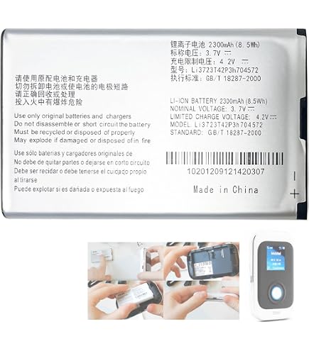 Vhbw Batteria Compatibile Per Smartphone CPA Halo 11, 900mAh, 3,7V, Li-Ion, Ricambio Per HZTBL-4D-01, BL-4D, BL6203 - 2