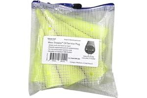 Mess Stopper™ Universal Öl-Service-Gummistopfen und -kappen Kit (2 x groß, 4 x mittel, 6 x klein)