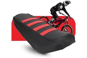 ‎BIUGERCN BIUGERCN Motorrad-Sitzbezug für Sur Ron Dirt Bike Sitzkissen für Surron Light Bee X/S, Rot