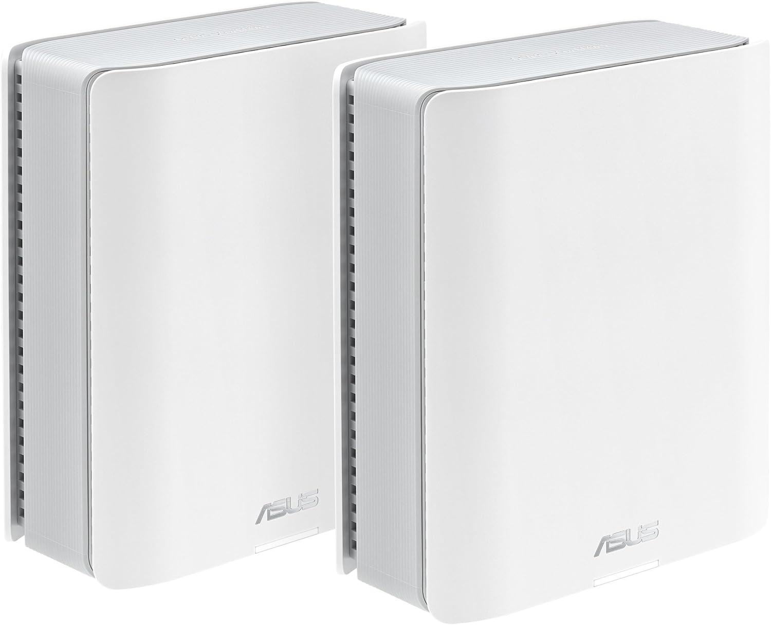 ASUS ZenWiFi BT8 2-Pack - WiFi 7 Mesh tribanda, 14 Gbps, Dos Puertos 2,5G, Seguridad y Control Parental incluidos, Smart Home Master SSIDs, 4G & 5G Mobile Tethering, Blanco