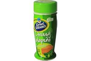 KERNEL SEASON'S Kernel Jahreszeiten - Cheesy Jalapeno Popcorn Würzen (85g) Popcorn Aroma - Popcorn Topping
