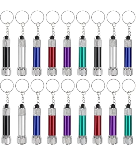 Set 24 Mini Torce LED Portachiavi - Lampadine Tascabili Per Emergenze, Bambini E Outdoor - Foto 10
