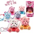 Giochi Preziosi Coccolotti Love&Tell, 6 Ours Avec Fonction D'enregistrement Et Porte-clés Charme, Coloration Aléatoire, Répéter Ce Que Vous Dites, Jeux Enfants 4 Ans, Animaux Interactifs Jouet - 3