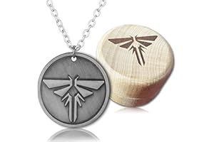 Strungout Firefly Pendant Guitar Pick Video Game Inspired Memorabila (Pendant in Engraved Box)