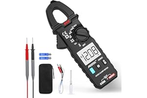 Pinza Amperometrica MESTEK Digitale Multimetro AC DC NCV T-RMS Auto-Ranging Portatile Misura Tensione Tester Corrente Voltaggio Temperatura Resistenza Frequenza Capacità Amp Ohm Diodo Retroilluminato