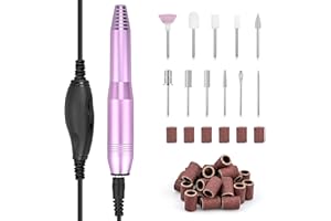 JTOOYS Elektrische NagelfräSer, 11 In 1 ManiküRe Set Elektrisch nagelfräser für gelnägel PediküRe Set FußPflege Pediküre Set Polierwerkzeuge Nagelknipser Set für Acryl Gele Kallus Entfernen