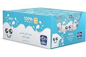Nadec Full Fat Uht Milk, 18 X 125 Ml - 16 ريال