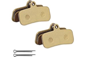 BOXOB 2pcs Disc Brake Pads, Compatible with Surron Light Bee X/S Segway X160 X260 Talaria Sting R MX3 MX4 Durable Front & Rear Electric Dirt Bike Replacement Pads