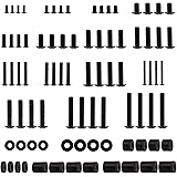 Amazon Brand – Eono Universal Schrauben Set für TV Wandhalterung Montage Befestigungsmaterial, enthält M4 M5 M6 M8 TV-Schraub