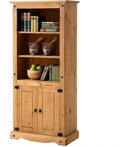 IDIMEX Dressoir CANCUN met drie deuren - massief grenen, gebeitst / gewaxt, veelzijdig voor woonkamer, hal