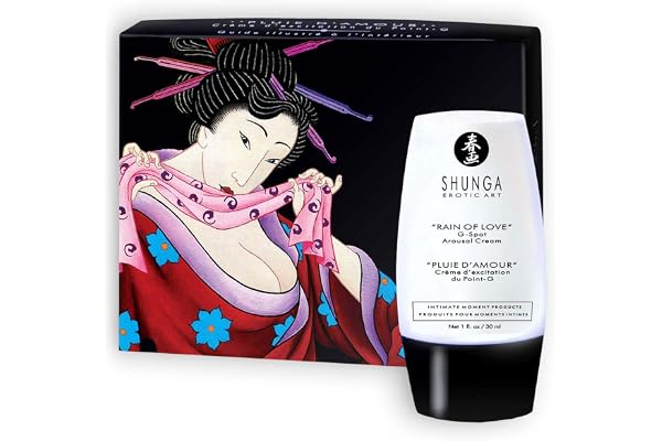 Shunga Rain of Love Crème stimulante point G pour femme