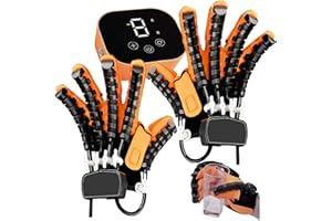 XGXHIN Guanti robotici riabilitativi per pazienti con emiplegia, artrite, Ictus, dispositivi di rafforzamento delle Mani per l'allenamento Quotidiano