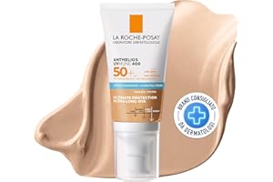 La Roche-Posay, Anthelios UVmune 400, Crema solare idratante, SPF50+, protezione UVA e UVB molto alta, adatta a pelli sensibili, resistente all'acqua, con profumo, 50 ml