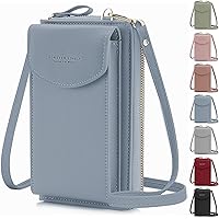 Borsa A Tracolla Katech Donna - Piccola E Pratica Con Tante Tasche Grigio