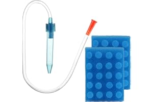 Aolso Nasensekretsauger, Nasensauger Baby, mit 40 zusätzlichen Hygienefiltern, weiche Silikonspitzen, Wieder auffüllbar, Für Babys ab 0 Monaten, einfach zu bedienen und zu reinigen