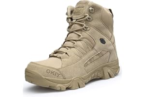 Lyoridra Herren Wanderschuhe Kampfstiefel Armee Tactical Boot Outdoor Trekking schuhe