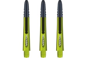 WINMAU Vecta Tiges de Fléchettes en Polycarbonate - 1 Jeu par Paquet (3 Arbres au Total)