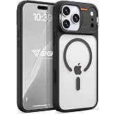 Babilden iPhone 17 Pro Max İ&ccedil;in Kılıf Mat Şeffaf Magsafe İle Uyumlu Premium Koruyucu Darbe Emici Silikon Kenarlı Kamera Korum