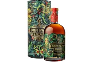‎DON PAPA Don Papa | Masskara | Rum in Geschenkdose | Weich und fruchtig | Mit zarten Noten von Honig | 40% | 700ml