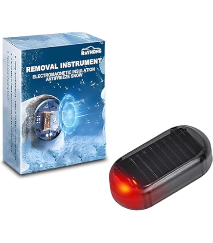 Dégivreur électromagnétique Portable Voiture Dégivreur électromagnétique Voiture Portable - 3 Pièces Anti-gel Et Neige Sans Rayure Kit Dégivrage USB