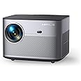 【Auto Focus & Short Throw】Projector, WiMiUS 25000Lumen WiFi6 Bluetooth Full HD 1080P Smart Projector 4K Support with Touch Screen, 50% Zoom 300" Display Video Projector for Home Cinema,Travel Camping