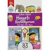 Adım Adım Hayatı Keşfediyorum 3 Yaş - Zeka Geliştiren 83 Soru: Hem Eğlen Hem &Ouml;ğren