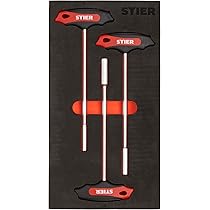 TECPO VIELZAHN STECKSCHLÜSSEL SATZ 1/4 LANG NÜSSE 4-13mm STECKNÜSSER 12-KANT NUß