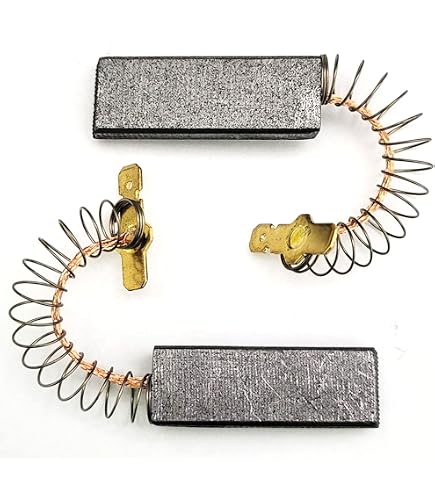 Spazzole Carbone Europart Per AEG (Non Originali) - 2 Pezzi 33x13x5 Mm, Terminali 4,8 Mm, Modelli Sole - 3