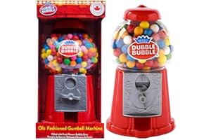 ORIGINAL DUBBLE BUBBLE CLASSIC - Máquina de bolas de chicle con hucha, 80 g