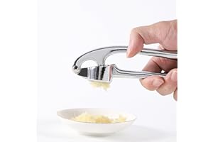 YUANBAOTT Knoblauchpresse, Knoblauchschneider Spülmaschinenfest, Garlic Crusher, Knoblauchhack Werkzeug für Küche, leicht zu reinigen, praktisch, Küchenhelfer, mit Ergonomischer Griff