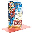 UK Greetings | Marvel 6th Birthday Card For Him/Boy | Happy Birthday Gifts | Him, Boys, Men | Spiderman Design | With Badge & Envelope | 127 x 235 mm