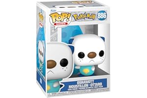 Funko Pop! Games: Pokemon - Oshawott - Ottaro - Vinyl-Sammelfigur - Geschenkidee - Offizielle Handelswaren - Spielzeug Für Kinder und Erwachsene - Video Games Fans - Modellfigur Für Sammler