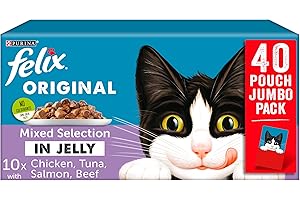 Felix Mieszany wybór w galaretce karma dla kotów 40 x 100 g
