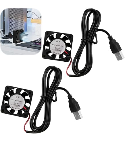 Gadget USB ventole per orologi DC 5V Mini ventola in metallo Display in tempo reale ventola per orologio a LED gadget portatili per Display in tempo reale per PC portatile