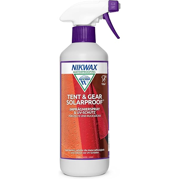 Toko Tent + Pack Proof - Imprägnierung für Zelte, Rucksäcke und Taschen - Wasserabweisend und Schmutzabweisend