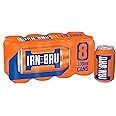 IRN-BRU Regular, 8 Pack Iconic Flavoured Fizzy Drinks Multipack Cans - 8 x 330ml Cans
