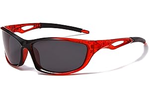 Long Keeper Gafas De Sol Polarizadas Deportivas con Proteccion UV400 Súper Ligero Marco Gafas para La Pesca, el Golf, béisbol, el Ciclismo
