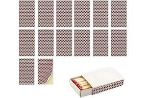 BEISDIRECT Lot de 14 feuilles de papier auto-adhésif 5 x 3 cm, gommes manuelles, papier phosphore, à coller au fond ou sur le côté du bocal ou de la bouteille d'allumette