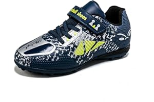 Sainilei Chaussures de football pour enfant garçon TF Outdoor Chaussures de football pour garçon Chaussures d'entraînement professionnelles