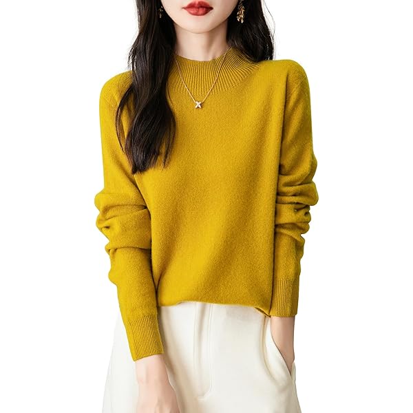 Langarm Strickpullover Amazon Damen Pullover Kaschmir