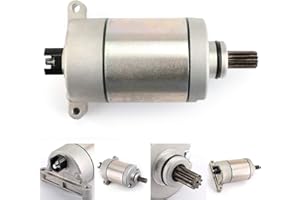 Artudatech Démarreur électrique de moto, 12 V, moteur électrique pour Yamaha YFM550FWA Grizzly 550 YFM700FWA Grizzly YFM700 EPS Hunter