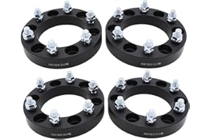 YUCHENSHLP 4 x 30mm Aluminium Black Hubcentric Wheel Spacer Fits for Mitsubishi L200, Pajero/Shogun