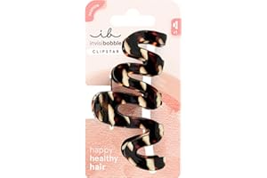 ‎INVISIBOBBLE invisibobble - CLIPSTAR Cacao Cream Haarclip – 1 Large Hair Claw - Große Haar-Klammer mit organischem Design in edlem Kakaoton - Trendiger Look, sicherer Halt, gesundes Haar
