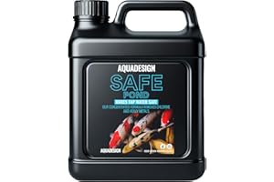 AquaDesign POND SAFE 1000ML Pond Tap Water Conditioner Dechlorinator Chlorine Remover TREATS 25,000 Litres